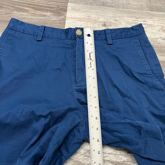 Southern Tide Classic Fit Blue Mens 32 Performance Outdoors Stretch Chino Shorts - Picture 6 of 9